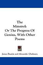 Cover of: The Minstrel by James Beattie