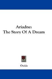 Cover of: Ariadne: The Story Of A Dream