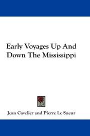 Cover of: Early Voyages Up And Down The Mississippi