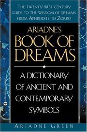 Cover of: Ariadne's book of dreams by Ariadne Green