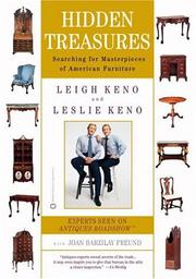 Cover of: Hidden Treasures: Searching for Masterpieces of American Furniture