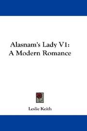 Cover of: Alasnam's Lady V1 by Grace Leslie Keith Johnston