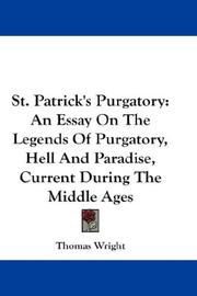 Cover of: St. Patrick's Purgatory by Thomas Wright