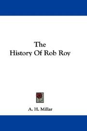 Cover of: The History Of Rob Roy