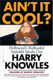 Cover of: Ain't It Cool? by Mark Ebner, Paul Cullum, Harry Knowles, Harry Knowles, Paul Cullum, Mark Ebner, Quentin Tarantino