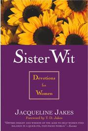 Cover of: Sister Wit: Devotions for Women