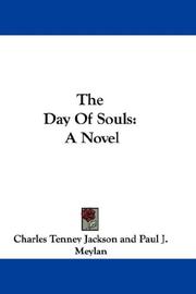 Cover of: The Day Of Souls by Charles Tenney Jackson