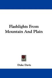 Flashlights from mountain and plain by Duke Davis