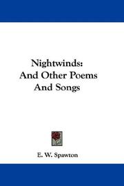 Cover of: Nightwinds | E. W. Spawton