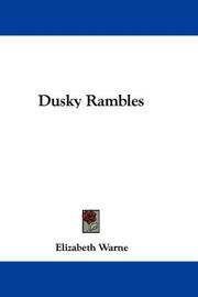Cover of: Dusky Rambles
