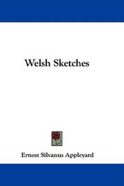 Cover of: Welsh Sketches