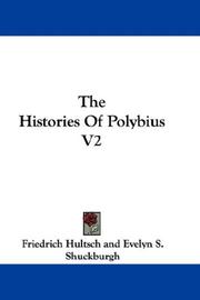 Cover of: The Histories Of Polybius V2