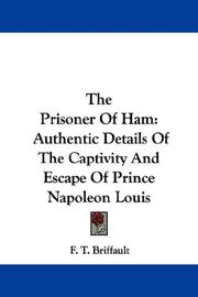 Cover of: The Prisoner Of Ham by Frédéric T. Briffault