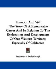 Cover of: Fremont And '49 by Frederick S. Dellenbaugh