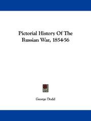 Cover of: Pictorial History Of The Russian War, 1854-56