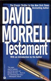 Cover of: Testament by David Morrell