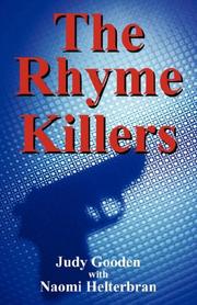 Cover of: The Rhyme Killers by Judy Gooden