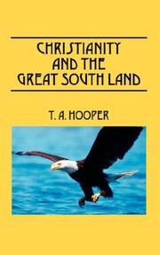Cover of: Christianity and The Great South Land
