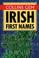 Cover of: Irish First Names (Collins Gems)