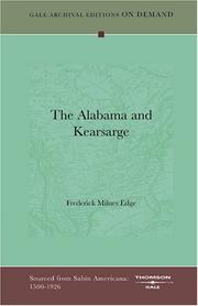 Cover of: The Alabama and Kearsarge