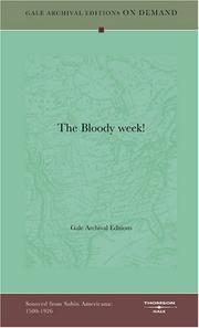 Cover of: The Bloody week!