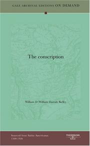 Cover of: The conscription