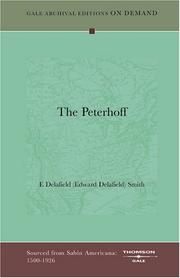 Cover of: The Peterhoff by E[dward] Delafield Smith