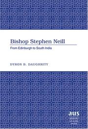 Bishop Stephen Neill by Dyron B. Daughrity