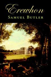 Cover of: Erewhon by Samuel Butler