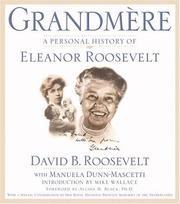 Cover of: Grandmère by David B. Roosevelt, Manuela Dunn-Mascetti