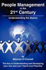 Cover of: People Management in the 21st Century: Understanding the Basics