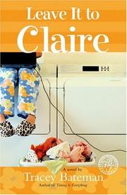 Cover of: Leave it to Claire