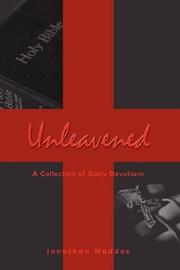 Cover of: Unleavened by Jonathan Maddox