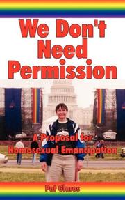 Cover of: We Don't Need Permission by Pat Glaros