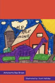 Cover of: Mr. Purple Dinosaur by Antoinette, Rae Brown