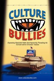 Cover of: Culture Bullies | Anonymous