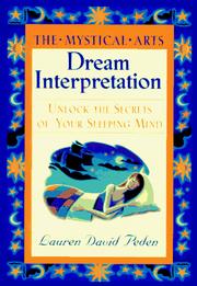 Cover of: Dream interpretation by Peden, Lauren David.