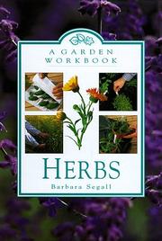 Cover of: Herbs by Barbara Segall
