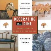 Cover of: Decorating on a dime by Christy Ferer