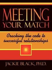 Cover of: Meeting Your Match by Jackie Black Ph.D.