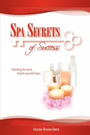 Cover of: Spa Secrets of Success by Shannon, Burson Smith