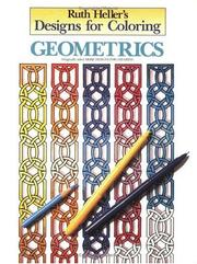 Cover of: Designs for Coloring: Geometrics (Designs for Coloring)