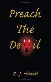 Cover of: Preach the Devil | R. J. Hewitt