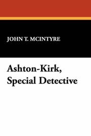 Cover of: Ashton-Kirk, Special Detective