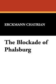 Cover of: The Blockade of Phalsburg