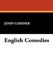 Cover of: English Comedies