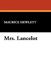 Cover of: Mrs. Lancelot
