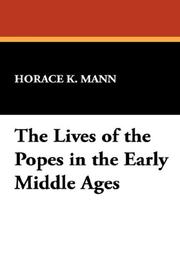 Cover of: The lives of the popes in the early Middle Ages