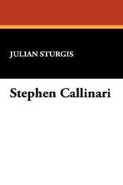 Cover of: Stephen Callinari