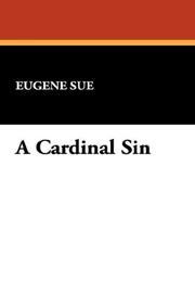 Cover of: A Cardinal Sin by Eugène Sue